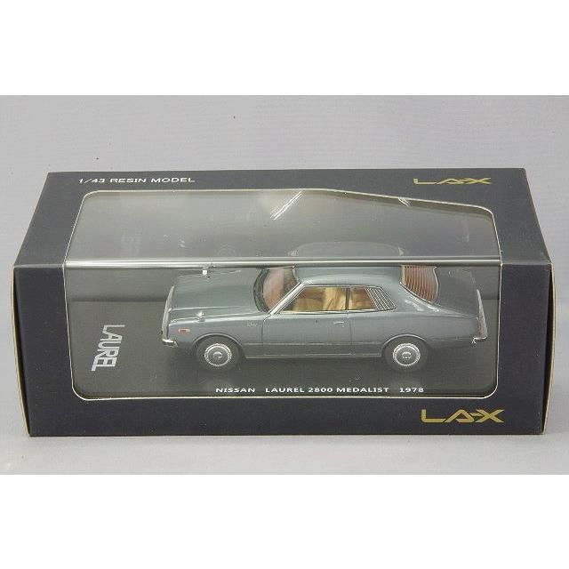 ミニカー/完成品 LA-X 1/43 日産 ローレル 2ドア ハードトップ 2800