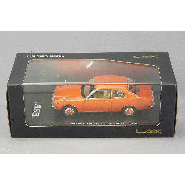 ミニカー/完成品 LA-X 1/43 日産 ローレル 2ドア ハードトップ 2800