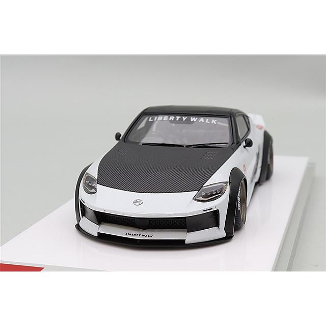 アイドロン 1/43 LB Nation フェアレディZ RZ34 パールホワイト/RS