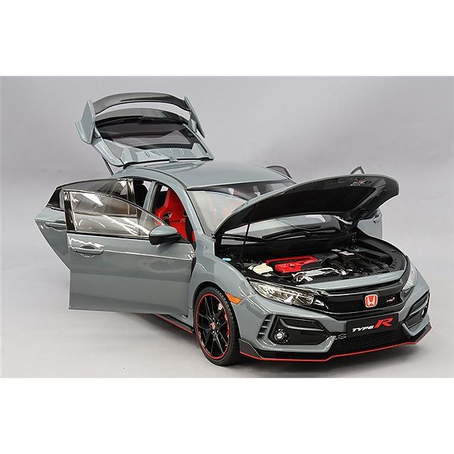 LCDモデル 1/18 ホンダ シビック タイプR グレー : キッドボックス