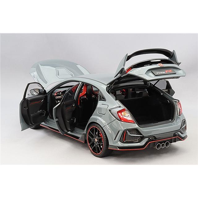 LCDモデル 1/18 ホンダ シビック タイプR グレー : キッドボックス