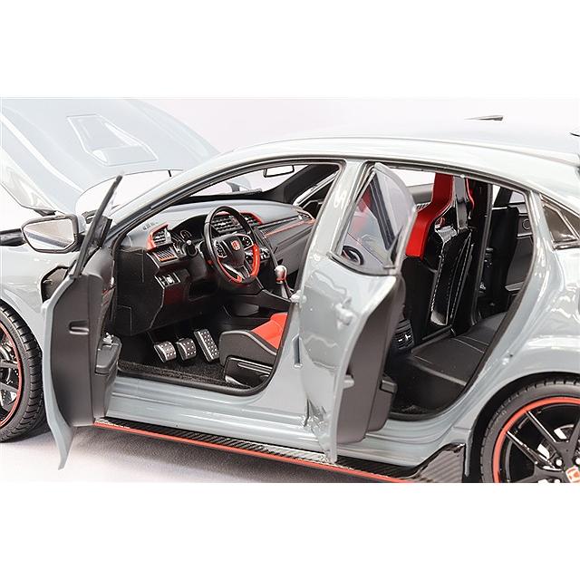 LCDモデル 1/18 ホンダ シビック タイプR グレー : キッドボックス