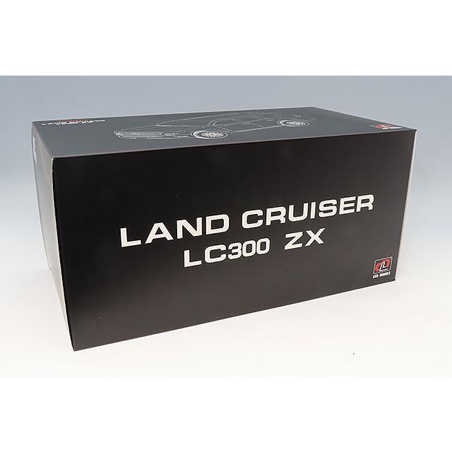 LCDモデル 1/18 ランドクルーザー300 ZX ホワイト : キッドボックス