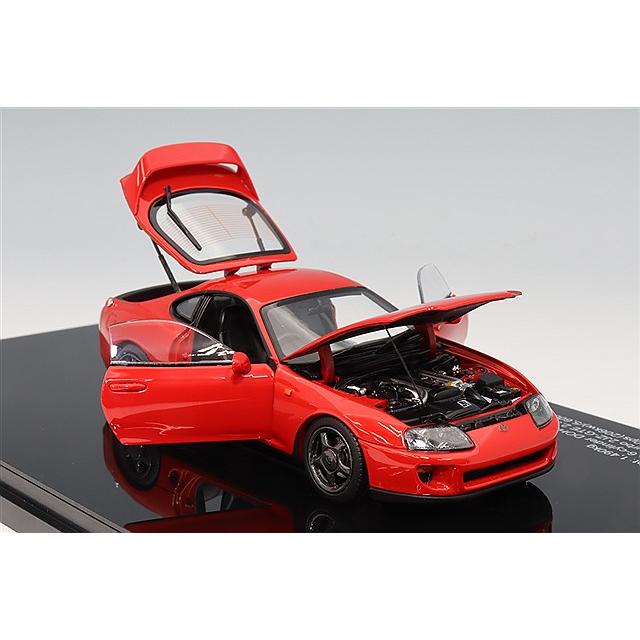 LCD トヨタ スープラ 1/18 ミニカー レッド 【公式通販】