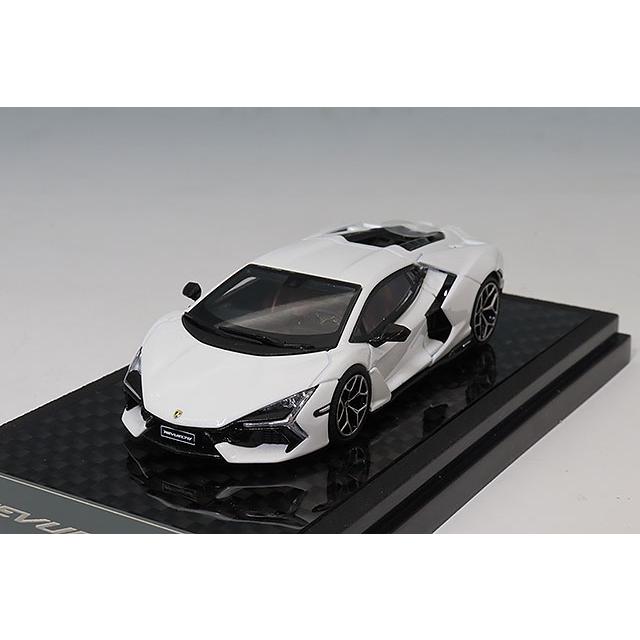 LCDモデル 1/64 ランボルギーニ レヴエルト ホワイト : キッドボックス