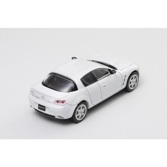 ダイキャストチーム 1/64 マツダ RX-8 右ハンドル ホワイト : キッド