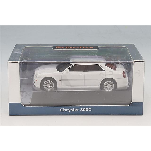 ダイキャストチーム 1/64 クライスラー 300C ホワイト (左ハンドル