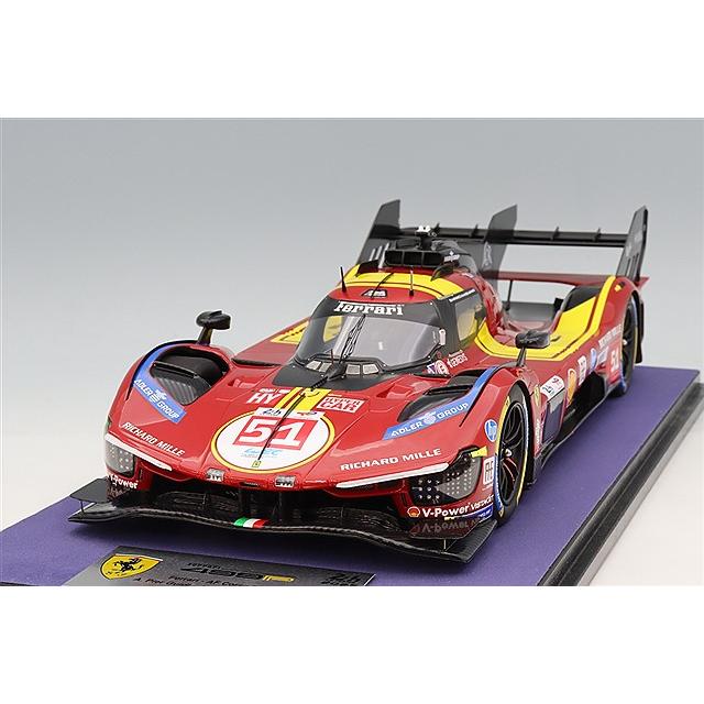 ルックスマート 1/18 フェラーリ 499P AFコルセ 2025 ルマン24H 3位