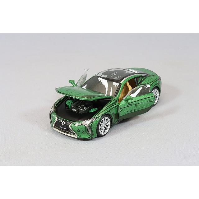 ミニカー/完成品 Era CAR 1/64 レクサス LC500 ノリグリーン マンガ