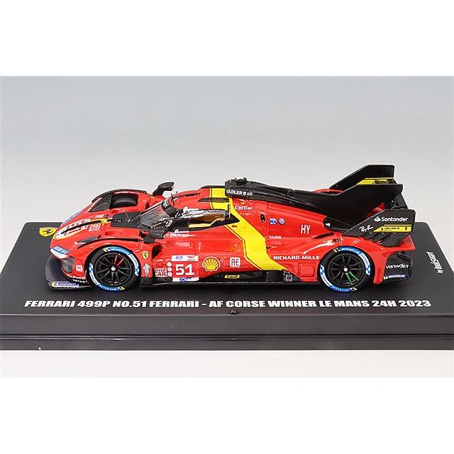 ルックスマート 1/64 フェラーリ 499P AFコルセ 2023 ルマン24H