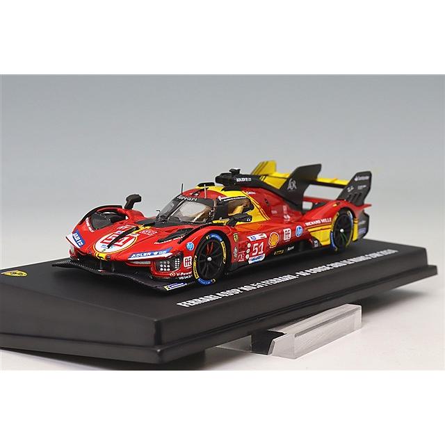ルックスマート 1/64 フェラーリ 499P AFコルセ 2024 ルマン24H 3位