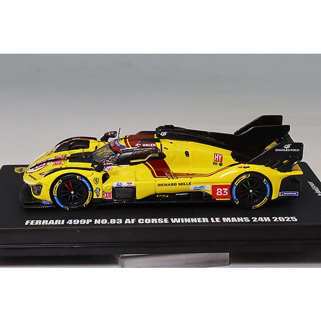 ルックスマート 1/64 フェラーリ 499P AF CORSE 2025 ルマン24H