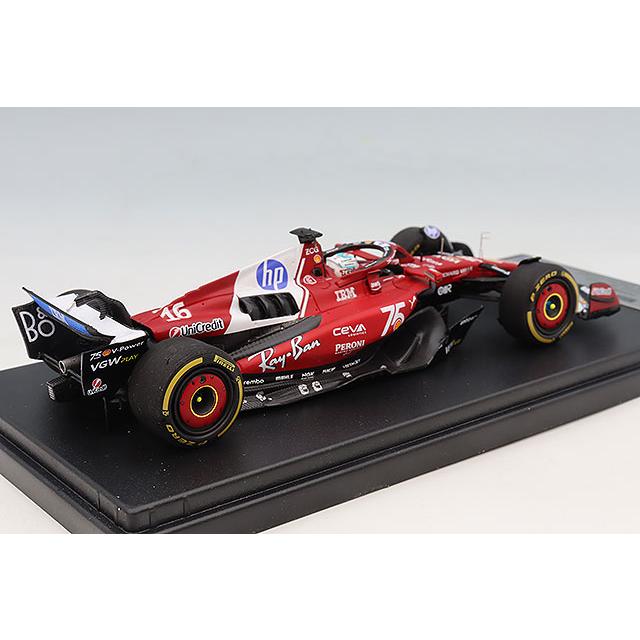 ルックスマート 1/43 フェラーリ SF-25 2025 モナコGP 2位 #16 C