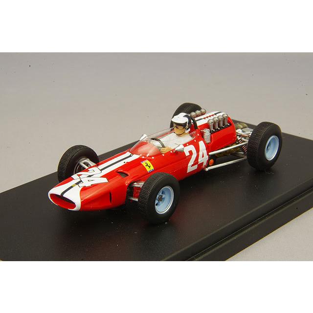 ミニカー/完成品 ルックスマート 1/43 フェラーリ 158 1965 アメリカGP #24 B.ボンデュラント
