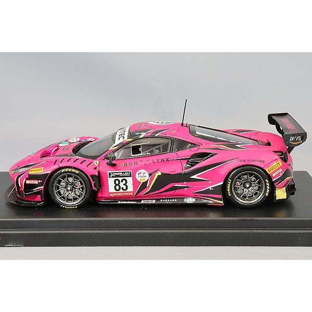 ルックスマート 1/43 フェラーリ 488 GT3 アイアンデイムス 2022 スパ