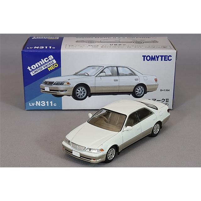 トミカリミテッドヴィンテージネオ　トヨタ　マークⅡ　2.5ツアラーV 2台セット LV-N299a トヨタ マークII 2.5ツアラーV（白）98年式 | 製品を