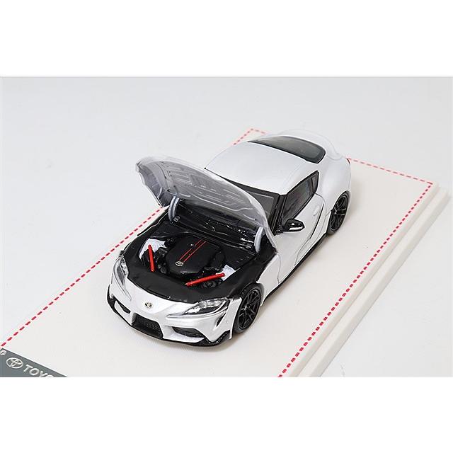 トヨタ　GRスープラ　ホワイト　カラーサンプル Amazon | 新型 トヨタGRスープラ 1/30 カラーサンプルミニカー