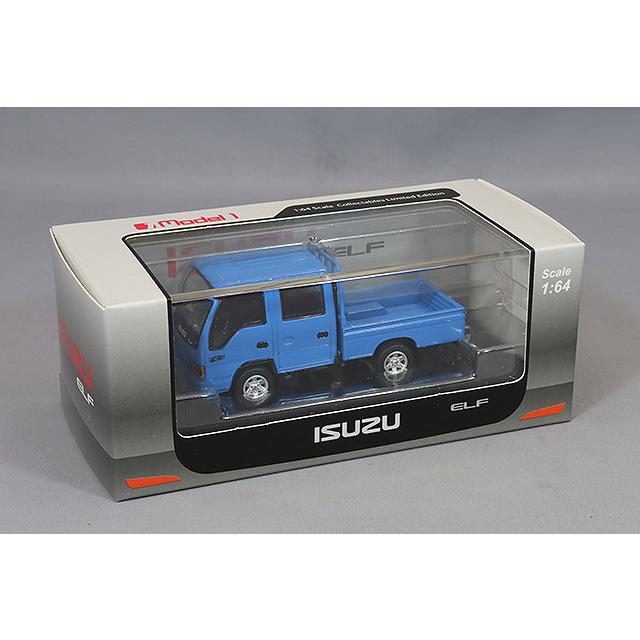 MODEL1 (モデルワン) 1/64 いすゞ エルフ(ELF) ダブルキャブ ブルー