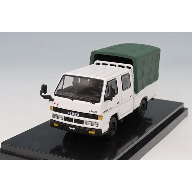 MODEL1 (モデルワン) 1/64 いすゞ NHR 1987 ホワイト 左ハンドル （幌