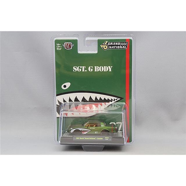 M2マシーン ビュイック・グランドナショナル- カスタム(チェイスカー M2マシーン 1/64 1987 ビュイック グランドナショナル カスタム