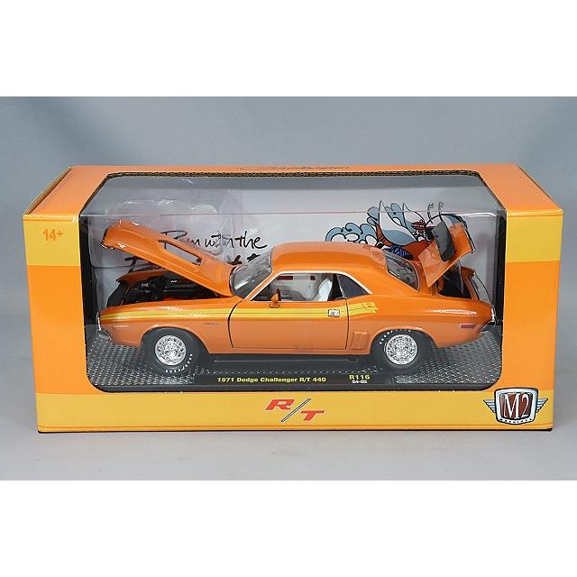 M2マシーン 1971 ダッジ チャレンジャー R/T HEMI Speed Dawg Shift Knobs 1971 Dodge Challenger RT Hemi 1 24