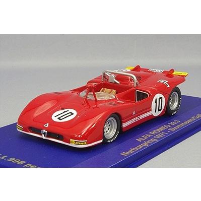 ミニカー/完成品 M4 1/43 アルファロメオ 33.3 1971 ニュルブルクリンク #10 N.ギャリ/R.シュトメレン | 