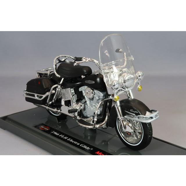 ミニカー/完成品 マイスト 1/18 ハーレーダビッドソン 1966 FLH