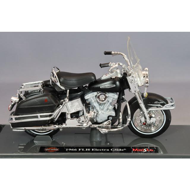 ミニカー/完成品 マイスト 1/18 ハーレーダビッドソン 1966 FLH