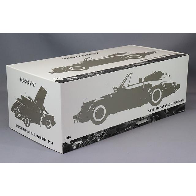 ミニチャンプス 1/18 ポルシェ 911 カレラ 3.2 カブリオレ 1983