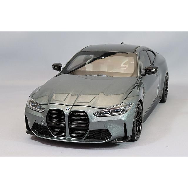 ミニチャンプス 1/18 BMW M4 2020 グレーメタリック : キッド