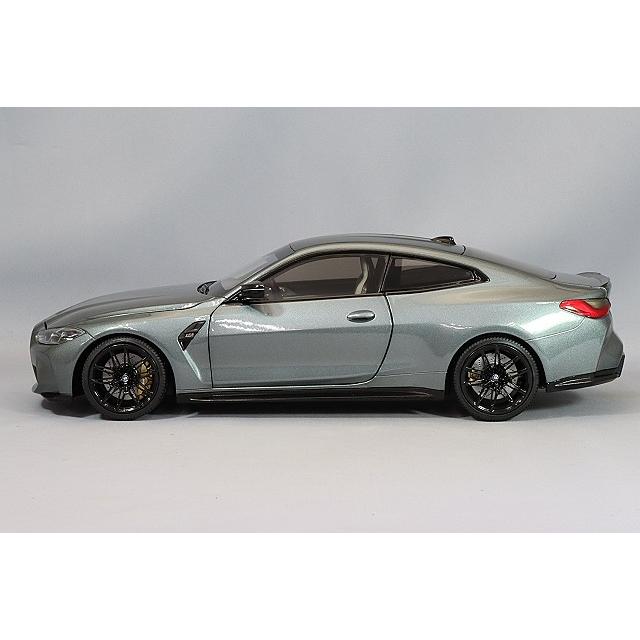 ミニチャンプス 1/18 BMW M4 2020 グレーメタリック : キッド