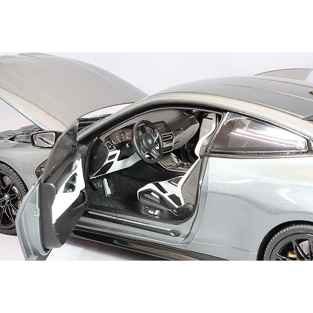 ミニチャンプス 1/18 BMW M4 2020 グレーメタリック : キッド