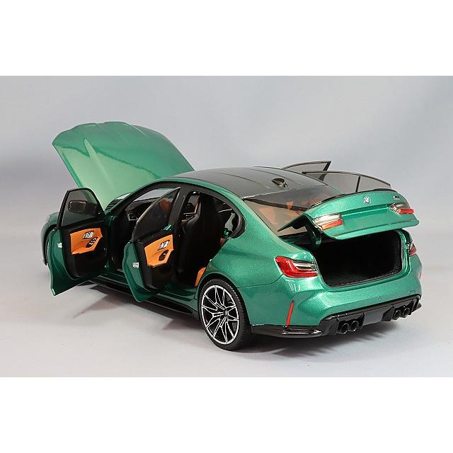 ミニチャンプス 1/18 BMW M3 2020 グリーンメタリック : キッド