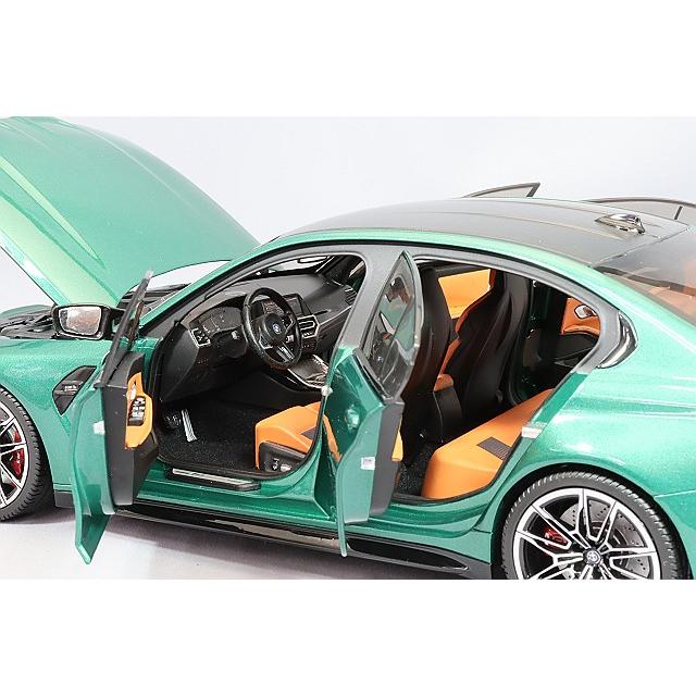 ミニチャンプス 1/18 BMW M3 2020 グリーンメタリック : キッド