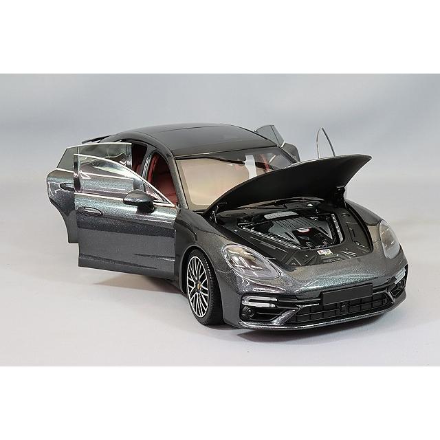 ☆ ミニチャンプス 1/18 ポルシェ パナメーラ ターボS 2020 グレーメタリック 