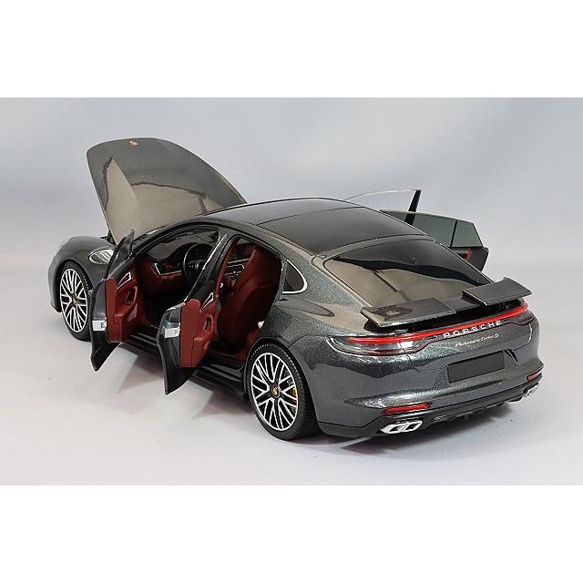 ☆ ミニチャンプス 1/18 ポルシェ パナメーラ ターボS 2020 グレーメタリック 