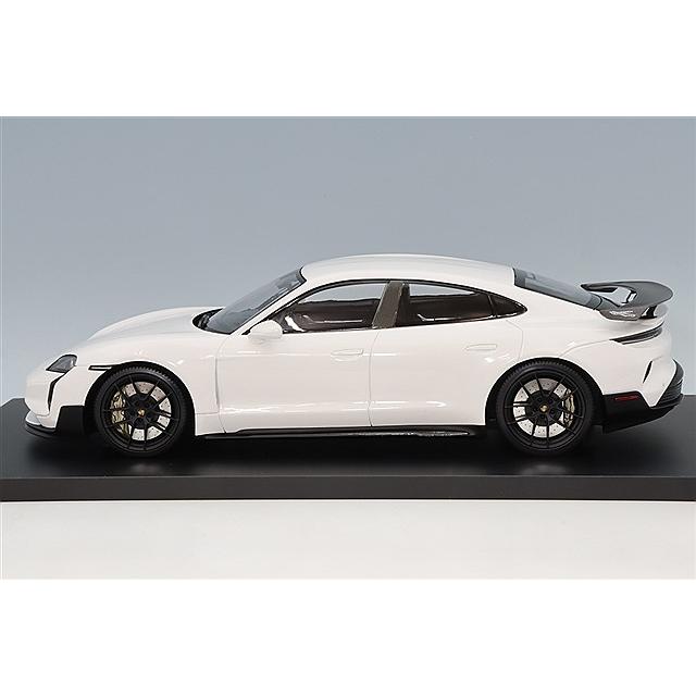 ミニチャンプス 1/18 ポルシェ タイカン ターボ GT 2024 ホワイト