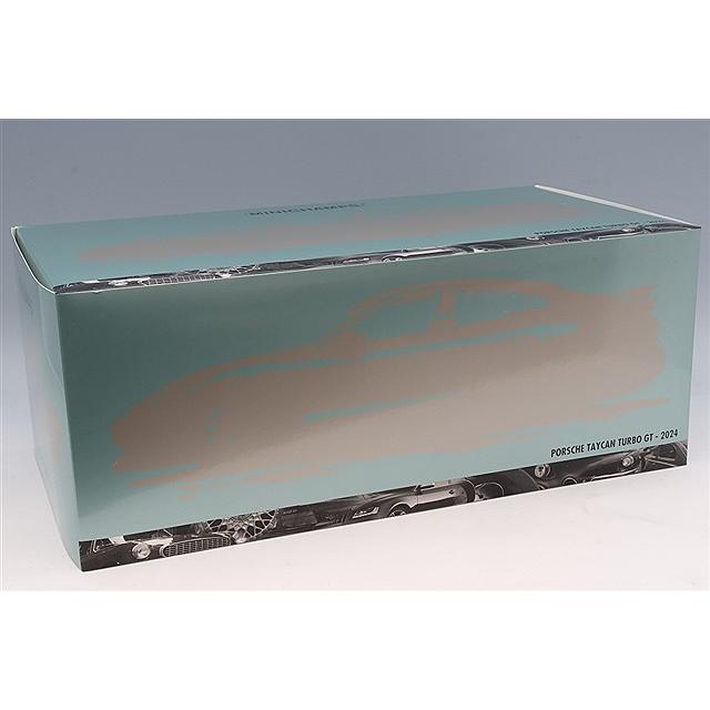 ミニチャンプス 1/18 ポルシェ タイカン ターボ GT 2024 ホワイト