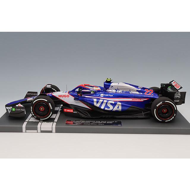 ミニチャンプス 1/18 ビザ キャッシュアップ RB F1チーム VCARB 01