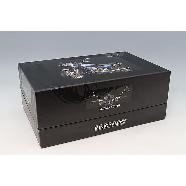 ミニチャンプス 1/12 スズキ GT 750 1972 ブルーメタリック : キッド