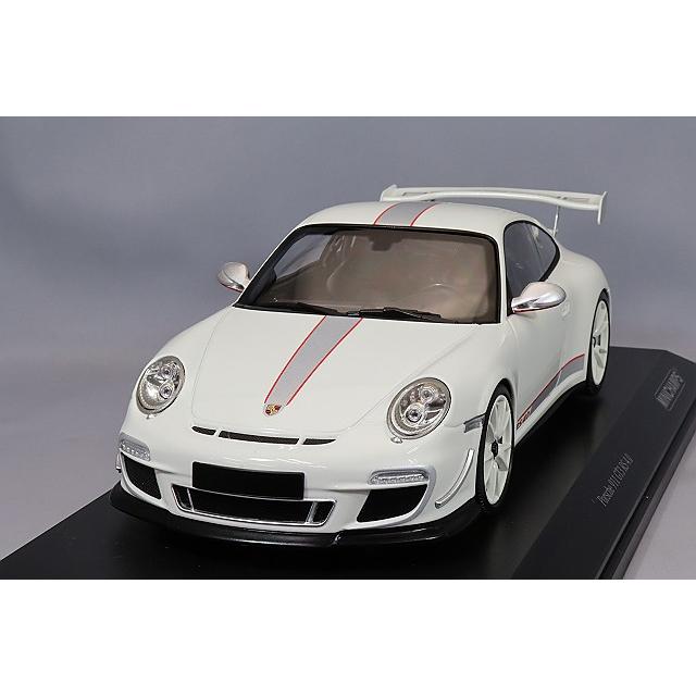 ミニチャンプス 1/18 ポルシェ 911 GT3 RS 4.0 2011 ホワイト : キッド