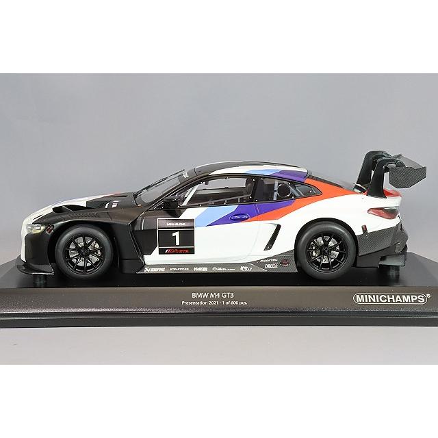 ミニチャンプス 1/18 BMW M4 GT3 2021 プレゼンテーション｜kidbox｜02