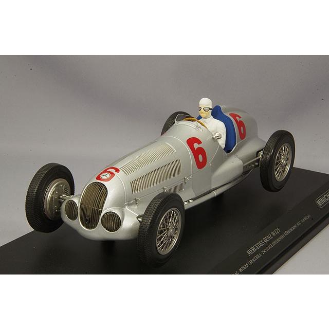 ミニカー/完成品 特価品 / ミニチャンプス 1/18 メルセデスベンツ W125 1937 アイフェル ニュルブルクリンク 2位 #6 R.カラツィオラ