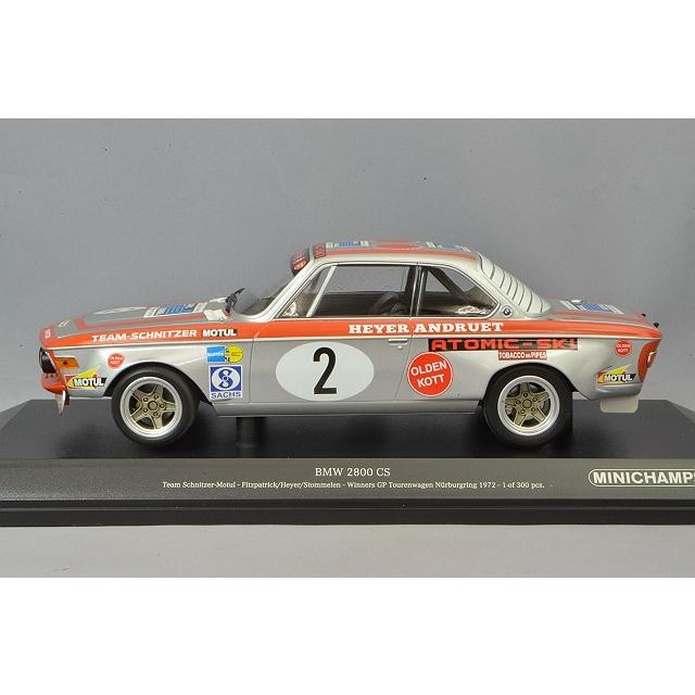 BMW 2800 CS アルピナ スパ ウィナーズ 1/18 ミニチャンプス