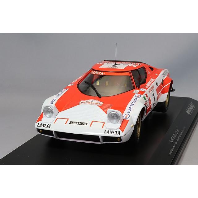 ミニチャンプス 1/18 ランチア ストラトス 1974 ツールドコルス ラリー
