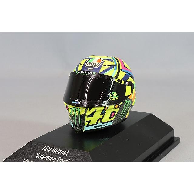 ミニチャンプス 1/8 AGV ヘルメット V.ロッシ 2017 モトGP アッセン