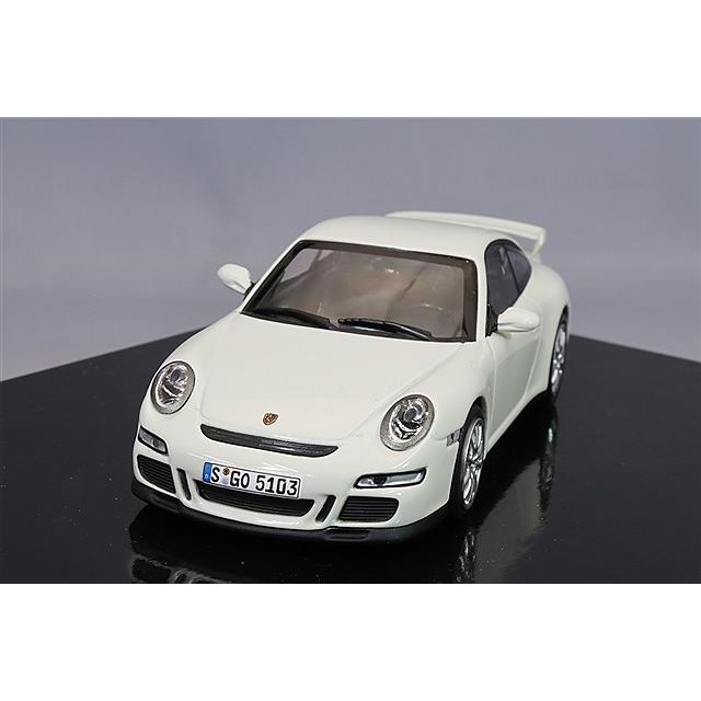 ミニチャンプス 1/43 ポルシェ 911 GT3 2006 ホワイト スポーツオート