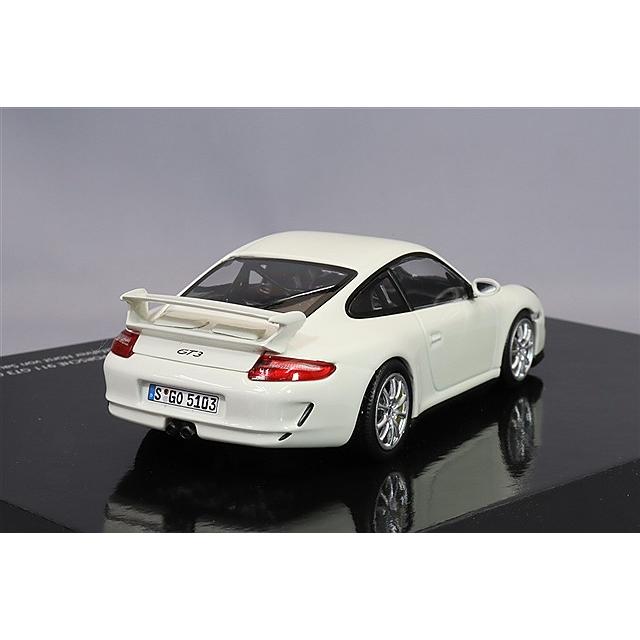 ミニチャンプス 1/43 ポルシェ 911 GT3 2006 ホワイト スポーツオート