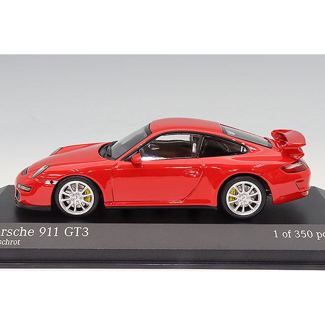 ミニチャンプス 1/43 ポルシェ 911 GT3 2006 レッド : キッドボックス
