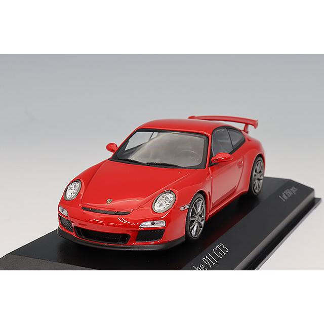 ミニチャンプス　ポルシェ 911 991 GT3 1/43 ミニカー　レッド ミニチャンプス 1/43 ポルシェ 911 GT3 2009 レッド : キッド